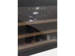 Caso WineSafe 18 EB Black, Vinkylare med kompressor, Inbyggd, 18 flaska/flaskor, 60 W, A, Svart