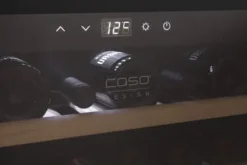 Caso WineSafe 18 EB Black, Vinkylare med kompressor, Inbyggd, 18 flaska/flaskor, 60 W, A, Svart
