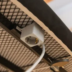 Cecotec 100% cotton ironing board cover with an adjustable size of 135 x 55 cm.