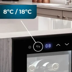 Vinkylar-Cecotec Vinlagring Bolero GrandSommelier 830 CoolCrystal