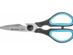 Kökssaxar-Cellfast Saks 210mm, Savtakket Rustfri stål, safetouch greb inkl. blad-cover