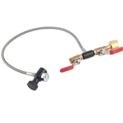 Kolsyremaskin-CGA-320 CO2-påfyllningsadapter med slang för påfyllning av sodabehållare 24