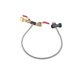 Kolsyremaskin-CGA-320 CO2-påfyllningsadapter med slang för påfyllning av sodabehållare 24