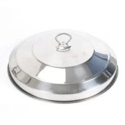 Tillbehör För Matservering-Chafing Dish, Rostfritt Stål, 7,5 Liters Kapacitet, 35 cm Diameter, Termisk Isolering, Lämplig för Standard Bränslekällor