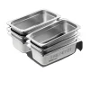 Tillbehör För Matservering-Chafing Dish, Rostfritt Stål, Set om 6,6st 4tum