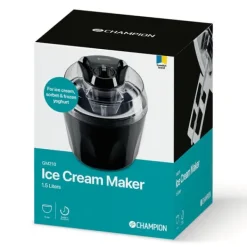 Champion Glassmaskin 1,5L GM210 Svart