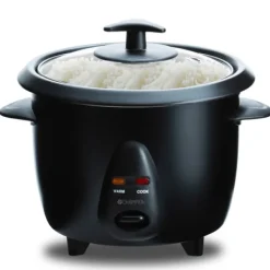 Champion Riskokare Mini Ceramic 0,6L 300W RK400 Svart