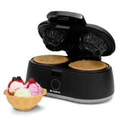 Champion Våffelskålsjärn Health Dubbelt 1000W VS400 Svart