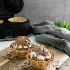 Champion Våffelskålsjärn Health Dubbelt 1000W VS400 Svart