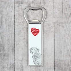 Drinkshakers & Drinkverktyg-Chesapeake Bay Retriever - flasköppnare med en hund, personlig kylöppnare, unik present till en man från Art-Dog