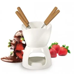 CHOKLADFONDUESET + BANKETT BIANCA-Gafflar