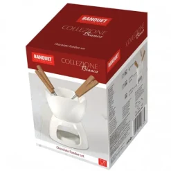 CHOKLADFONDUESET + BANKETT BIANCA-Gafflar