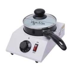 Maskiner För Chokladtemperering-Chokladsmältare, Non-Stick Gryta, Justerbar Värme,VIT