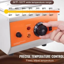 Maskiner För Chokladtemperering-Chokladtempereringsmaskin, 9 pund, 2 tankar, smältdegel för perfekt chokladbearbetning.