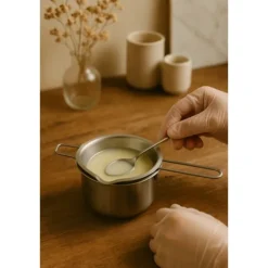 Chokladvaxsmältare i metall