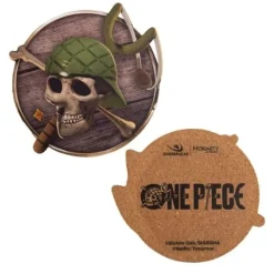 Glasunderlägg-Cinereplicas - One Piece - Pack 4 coasters Karaktärer 2