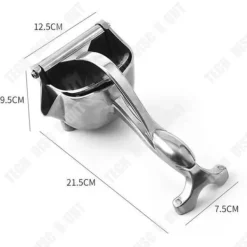 Pressar-Citruspress - LUNAVO - TD® - Manual - Rostfritt stål - Ergonomisk - Lätt att använda