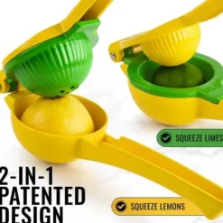 Citruspress Rostfritt Stål Gul