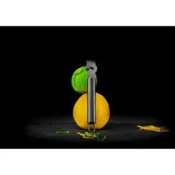 Matskalare & Urkärningsverktyg-Citruszester, rostfritt stål, 16,5 cm, mörkgrå stång / Lurch