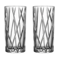 Orrefors Glas-City Highball 37cl, 2-pack -
