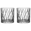 Orrefors Glas-City Whiskyglas DOF 34cl, 2-pack -