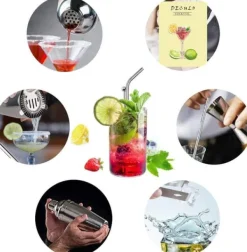 Verktygsset För Drinkar-Cocktail Mixer Set - 5 delar