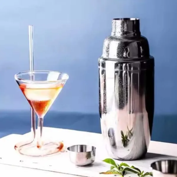 Drinkshakers & Drinkverktyg-Cocktail Shaker Rostfritt Stål 550ml