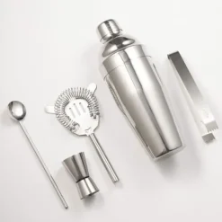 Verktygsset För Drinkar-Cocktail Shaker Set, 5 delar professionell cocktail Shaker Kit, 750 ml rostfritt stål Cocktail Shaker Kit