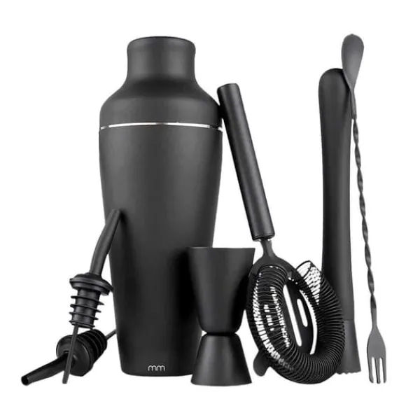 Cocktail Shaker Set - Mattsvart