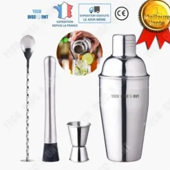 Verktygsset För Drinkar-Cocktailshaker - TD® - 550 ml - Rostfritt stål - Verktygset - Silver