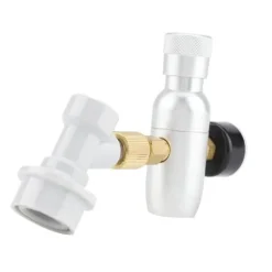 Kolsyremaskin-CO2-laddarsats för hemfatölstank - Regulator och gasavstängning ingår (0-150 PSI)