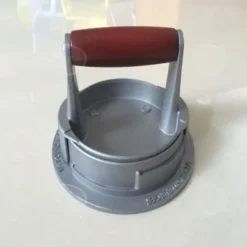 CONFO® Rotary Burger Press Köksbakelse Press Tårtpress Två-i-ett Burger Press