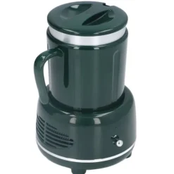 Dryckvärmare-Cooler Warmer Cup Snabbkylning Uppvärmning Enkel kontroll Böjt handtag Halkskyddade kuddar Kaffevärmare för kaffebjörn Flaska Grön