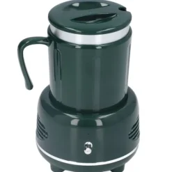 Dryckvärmare-Cooler Warmer Cup Snabbkylning Uppvärmning Enkel kontroll Böjt handtag Halkskyddade kuddar Kaffevärmare för kaffebjörn Flaska Grön