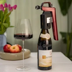 Flaskstopp & Flaskförslutare-Coravin Timeless Six+ Vinkonserveringssystem, Röd - Coravin