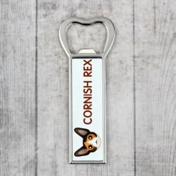 Drinkshakers & Drinkverktyg-Cornish Rex - öppnare med grafik och märket Art-Dog