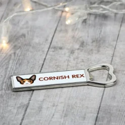 Drinkshakers & Drinkverktyg-Cornish Rex - öppnare med grafik och märket Art-Dog