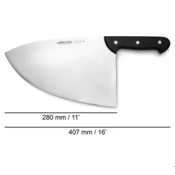 Köttskivare-Couperet - ARCOS - 287400 - Rostfritt Stål - Handtag POM - Blad 28 cm