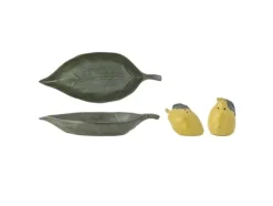 CREATIVE COLLECTION Limone Salt- och pepparuppsättning, gul, stengods