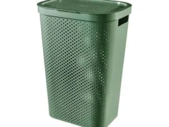 Curver Infinity 59L olivgrön återvunnen tvättpåse 245809