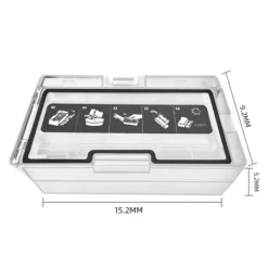 Dammbehållare för Roborock G20, S8, G10S, T7S