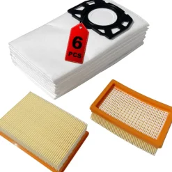 Dammsugartillbehör-Dammpåsfilter för Kärcher WD4 WD5 WD6 p WD5 p WD6 p Premium MV4 MV5 MV6