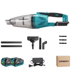 Handdammsugare-Dammsugare, Sladdlös, Hög Sugkraft,2 Batteri