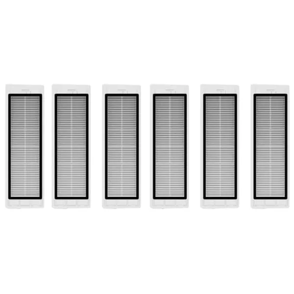 Dammsugartillbehör-Dammsugarfilter för Xiaomi Roborock S5/S5 MAX/S6/S6 Maxv/S60/S65 6-pack