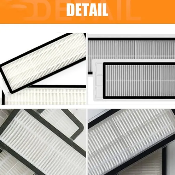 Dammsugartillbehör-Dammsugarfilter för Xiaomi Roborock S5/S5 MAX/S6/S6 Maxv/S60/S65 6-pack