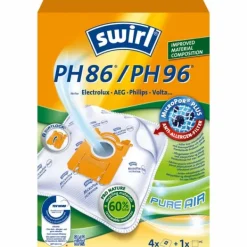 Dammsugartillbehör-Dammsugarpåsar PH86/PH96 4P (OBS 3st DFP)