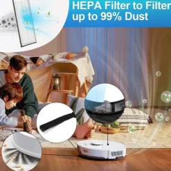 Dammsugartillbehör-Dammsugartillbehör Roborock S8/S8+/S8 Pro Ultra 22 delar