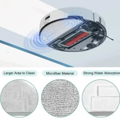 Dammsugartillbehör-Dammsugartillbehör Roborock S8/S8+/S8 Pro Ultra 22 delar