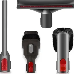 Dammsugningstillbehör, dammborste och fogsats, kompatibel med Dyson V7, V8, V10, V11, V12 och V15