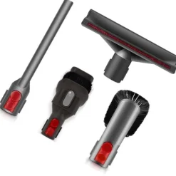 Dammsugningstillbehör, dammborste och fogsats, kompatibel med Dyson V7, V8, V10, V11, V12 och V15